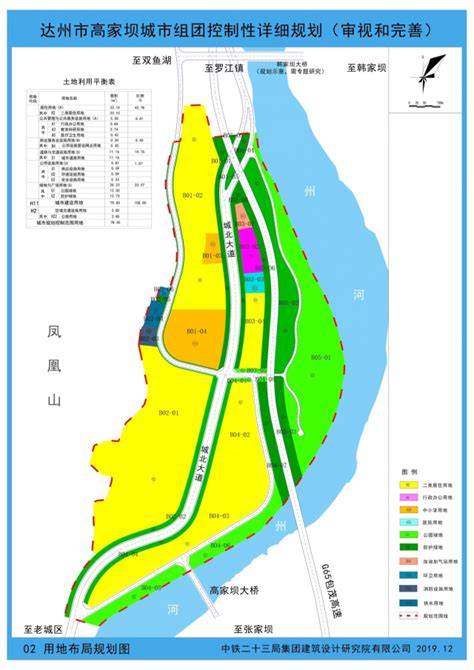 达州市高家坝城市组团控制性详细规划_达州市自然资源和规划局