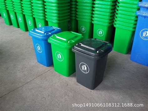 大号垃圾桶户外环卫塑料240L挂车桶小区物业果皮箱分类带盖垃圾桶-阿里巴巴