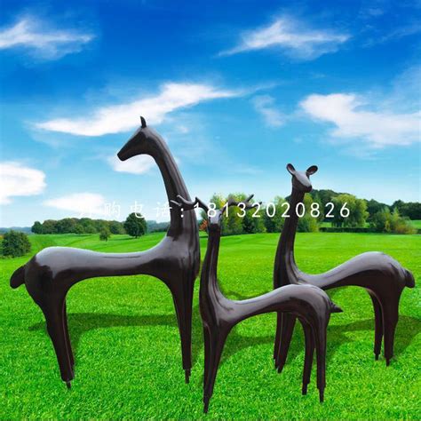 玻璃钢彩绘马雕塑动物雕塑_厂家图片价格-玉海雕塑