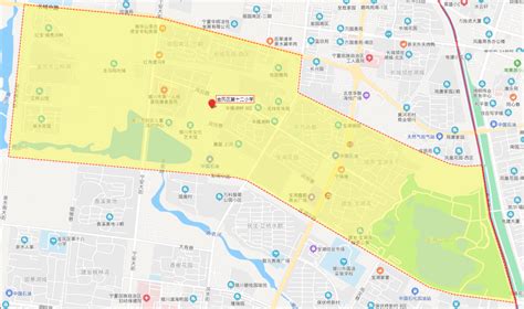 银川金凤区各初中学区划分范围（地图版）- 银川本地宝
