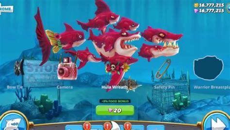饥饿鲨游戏系列：进化手机游戏最小的鲨鱼到最大的鲨鱼，哥斯拉都来了？_高清1080P在线观看平台_腾讯视频