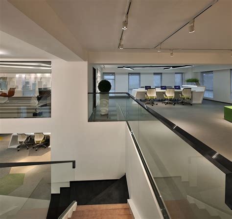 精明鼠科技1000平复式办公室设计装修-办公室装修设计-臻翰装饰