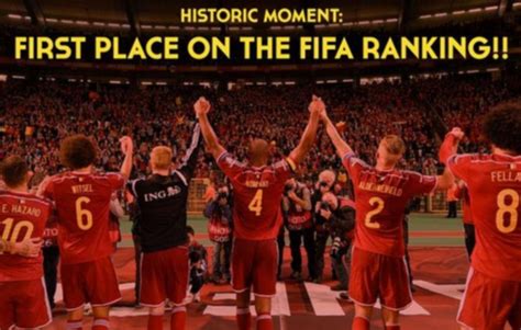 FIFA最新排名：比利时升至世界第一 欧洲红魔归来！|FIFA|排名_凤凰体育
