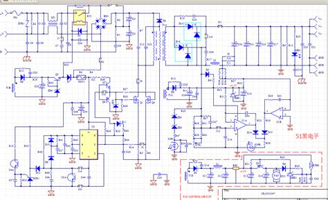 24V 350W开关电源电路原理图+PCB工程文件 UC3843AD lm193芯片 - 电源论坛