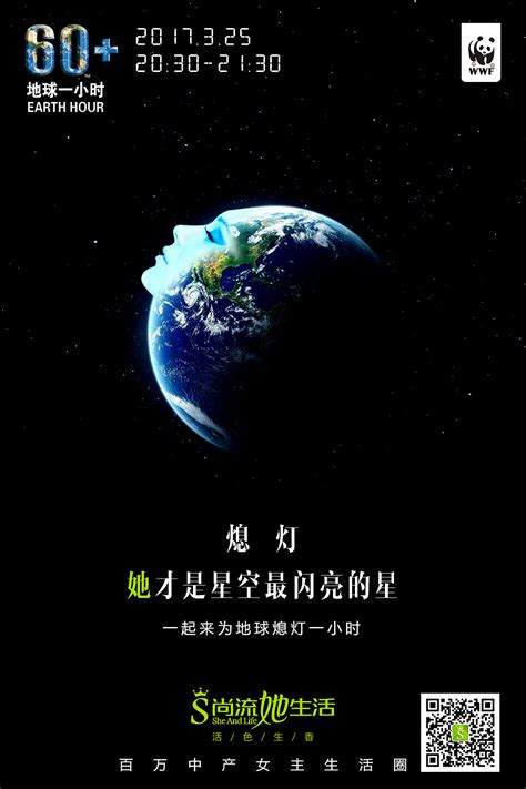 地球一小时|平面|海报|RodinXiao - 原创作品 - 站酷 (ZCOOL)