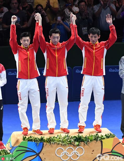 乒乓球男团决赛，中国3-1日本豪取奥运三连冠！_人物_GQ男士网