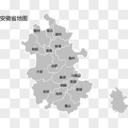 安徽省地图 - 高清版大图、各市县分布图 - 八九网