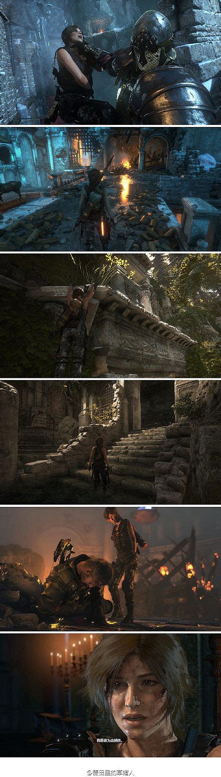 《古墓丽影10 崛起》PC版，全面进化的角色和场景表现，随手截图都是这样的效果。