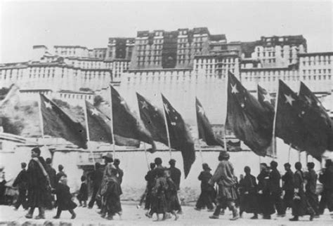 百年瞬间丨西藏和平解放_四川在线