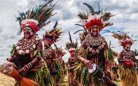 摄影师拍巴新土著文化 领略神秘国度多样魅力