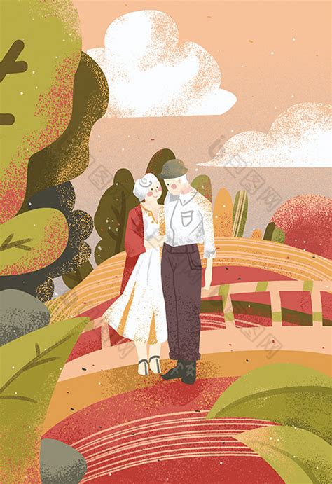 老夫少妻图片