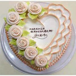 心形蛋糕|心形生日蛋糕|心型蛋糕价格价格从低到高-温馨鲜花礼品网