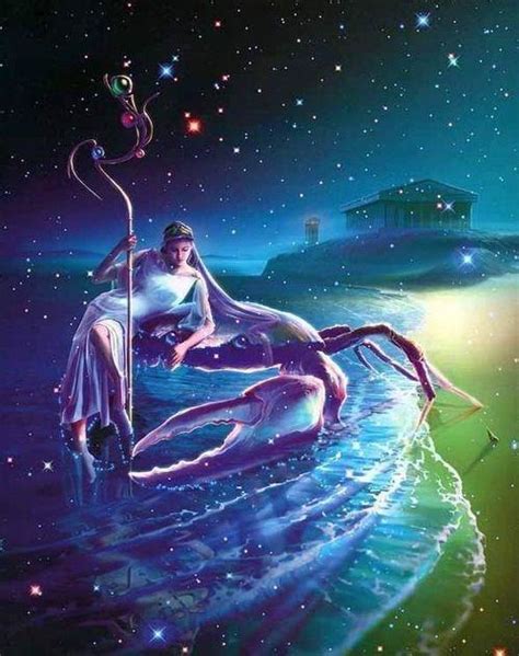 巨蟹座星空图图片