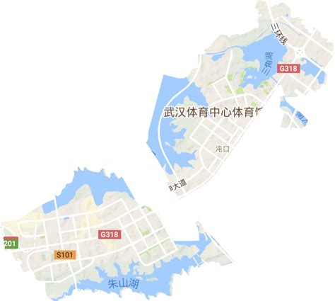 武汉市蔡甸区行政区划地图 蔡甸区人口与经济教育发展