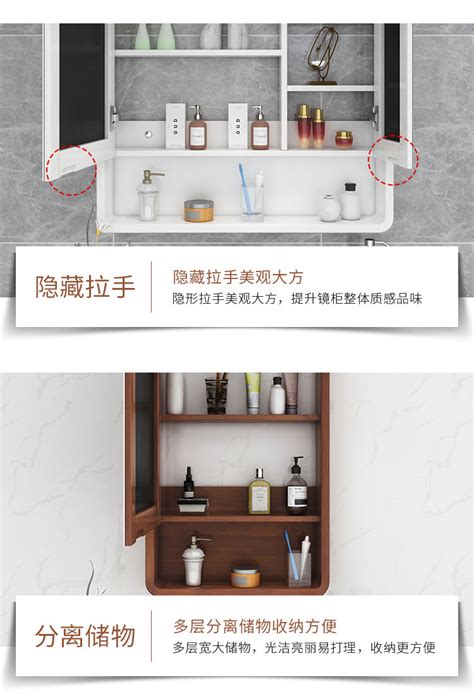 现代风格卫生间灰色镜面浴室柜效果图 双人洗漱台设计图片-卫浴网