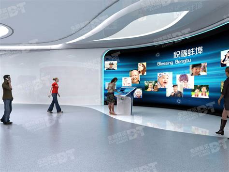 蚌埠城市规划馆布展工程 - 数字多媒体互动 - 山东东腾展览工程有限公司