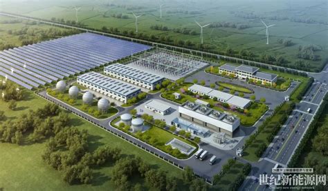 年产液氢330吨！中国能建风光氢储一体化示范工程开工_世纪新能源网 Century New Energy Network
