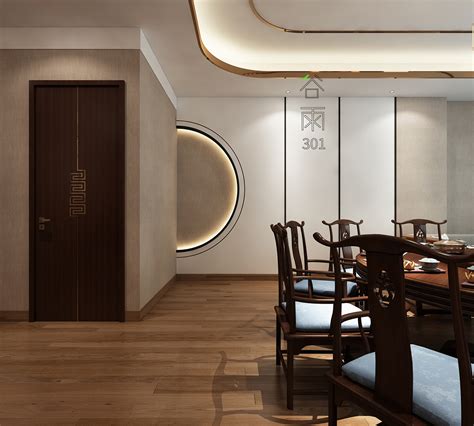 济宁·餐厅包间设计方案|空间|家装设计|华意设计 - 原创作品 - 站酷 (ZCOOL)