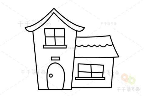 简易小房子,简单,画画_大山谷图库