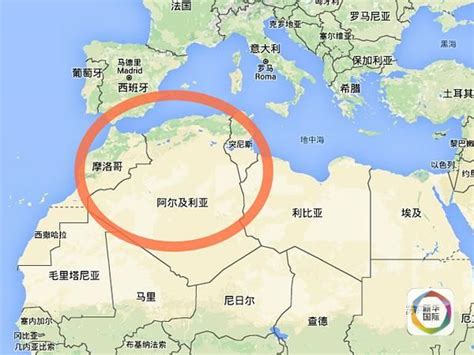 阿尔及利亚地图 - 阿尔及利亚卫星地图 - 阿尔及利亚高清航拍地图 - 便民查询网地图