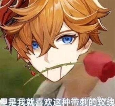 原神表情包公子图片