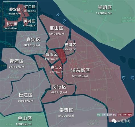首发！上海及环沪30区县276板块+江浙沪25市房价地图（2021年6月）_二手房