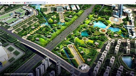 东城市民休闲广场建筑规划设计方案总图_城市规划_土木在线
