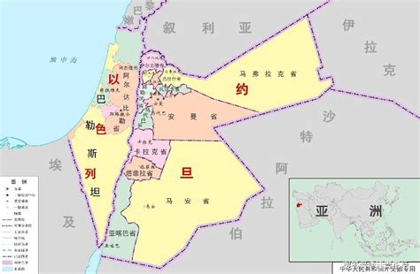 巴以地图图片
