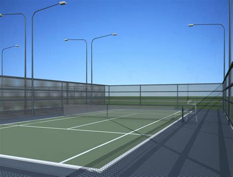 露天网球场-中国残疾人体育运动管理中心