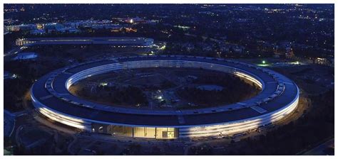 苹果公司新总部照片曝光，网友：一栋令人吃惊的建筑 – 烽巢网