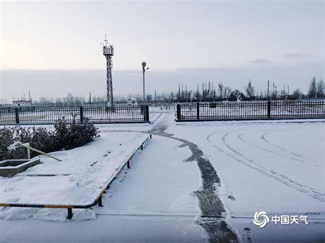 酒泉：2020年的最后一场雪-高清图集-中国天气网甘肃站