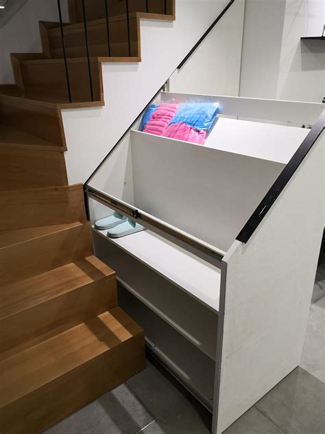 楼梯储物柜设计的好，既美观又实用—宜琳照明 _ilin-lighting