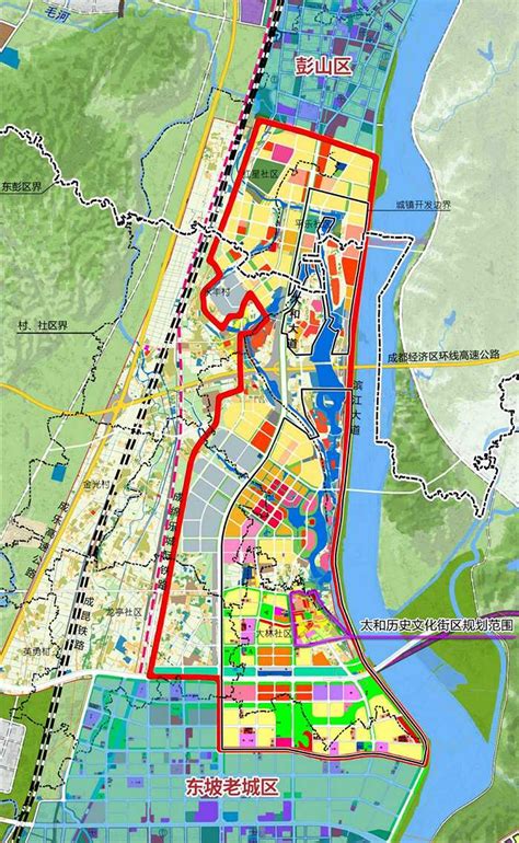 眉山市东坡岛控制性详细规划及城市设计