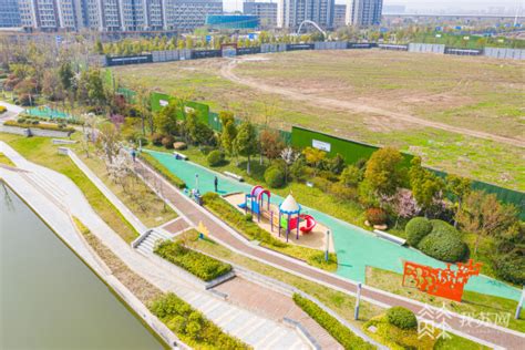 扬州生态科技新城：打造水清岸绿河道景观_我苏网