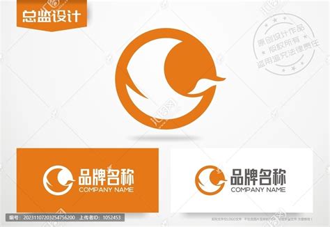 雄鹰大鹏展翅鲲鹏logo商标志设计图片下载_红动中国