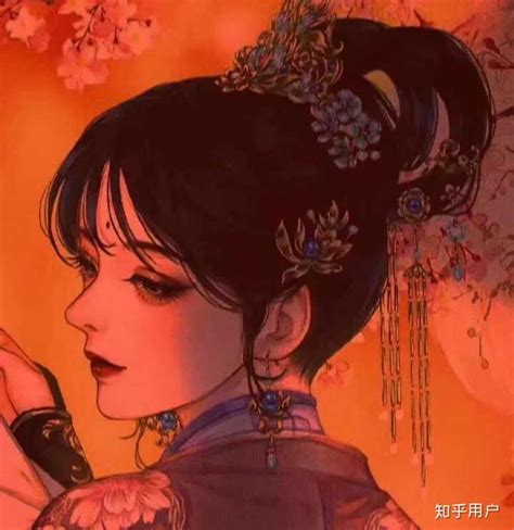 非主流情侣红色头像