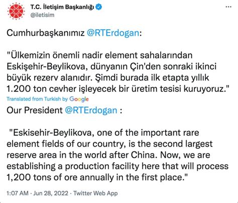 真相了！土耳其稀土大发现被“真相”了！ 6.94亿吨大概就是矿石量，而其品味大概在1.75%左右，也就是真实稀土资源量大概在1000万吨左右 ...