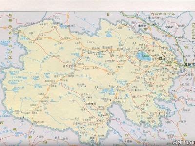 青海省地图全图详细_青海省地图电子版 - 随意优惠券