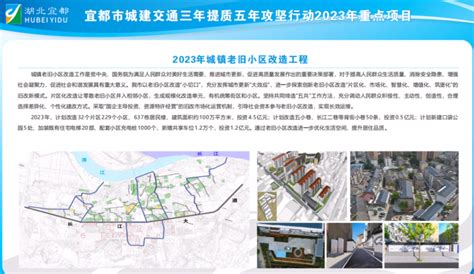 湖北省2023年老旧小区暨宜都市城建重点项目集中开工_中华建设网