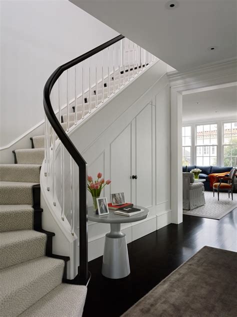 简约白色弧形室内楼梯设计图_土巴兔装修效果图