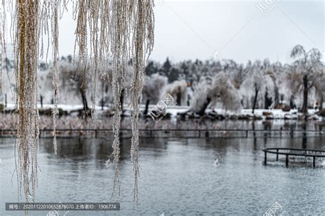 中国长春南湖公园冬季风景,国内旅游景点,旅游景点,摄影,汇图网www.huitu.com