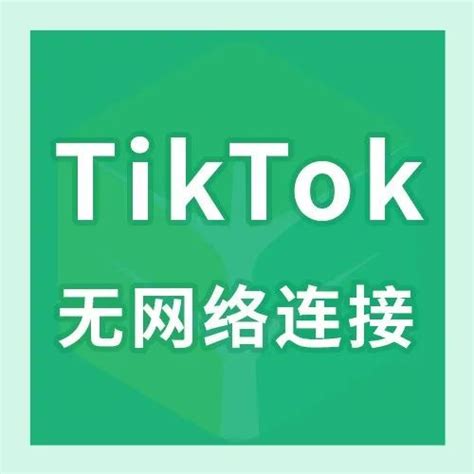 TikTok没有网络连接怎么解决(TikTok没网络怎么办) | 零壹电商