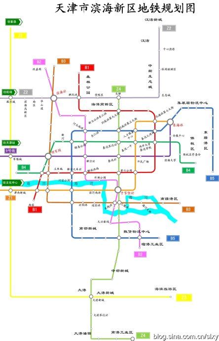 天津地铁线路图-8283地铁网