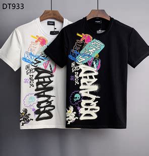 DSQ LIAN D2 速卖通 亚马逊 外贸网 DSQUARED2短袖T恤工厂DSQ2-阿里巴巴