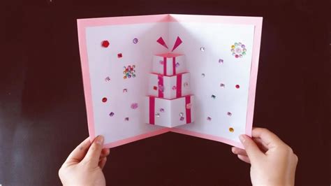 怎么做简单可爱的儿童立体生日贺卡制作方法_爱折纸网