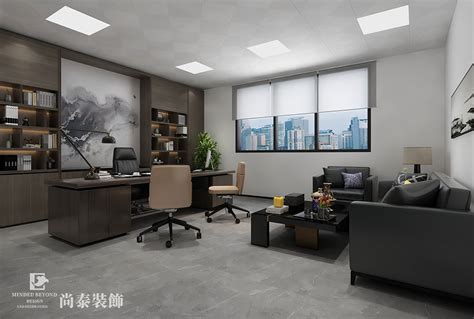 深圳龙岗世联贸易公司办公室装修工程案例 | 深圳信欣装饰设计公司