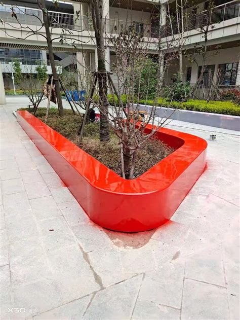 玻璃钢花池树池造型
