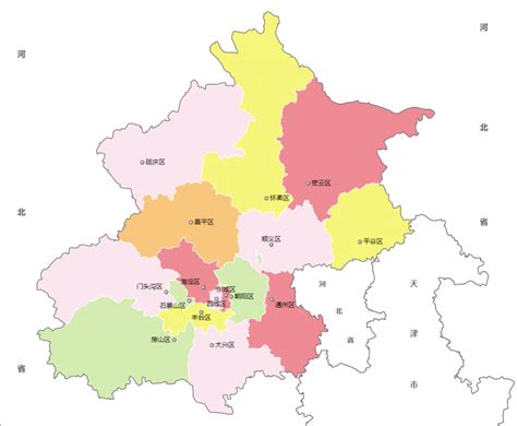 北京市怀柔区行政区划地图 怀柔区人口与经济教育发展_房家网