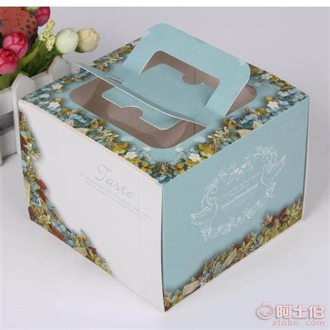 佳美手提生日蛋糕盒生日蛋糕折叠纸盒精品蛋糕包装盒定制品质保障 _ 大图