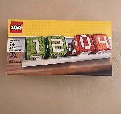 40172 LEGO® Kiegészítők Ikonikus kocka naptár - Kockabolygó
